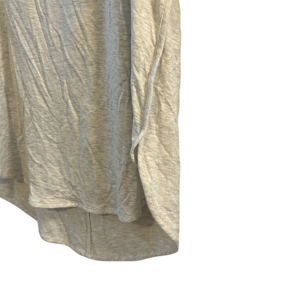 Matty M Women's XL Gray Short Sleeve Hi-Lo Casual Top - Picture 6 of 15